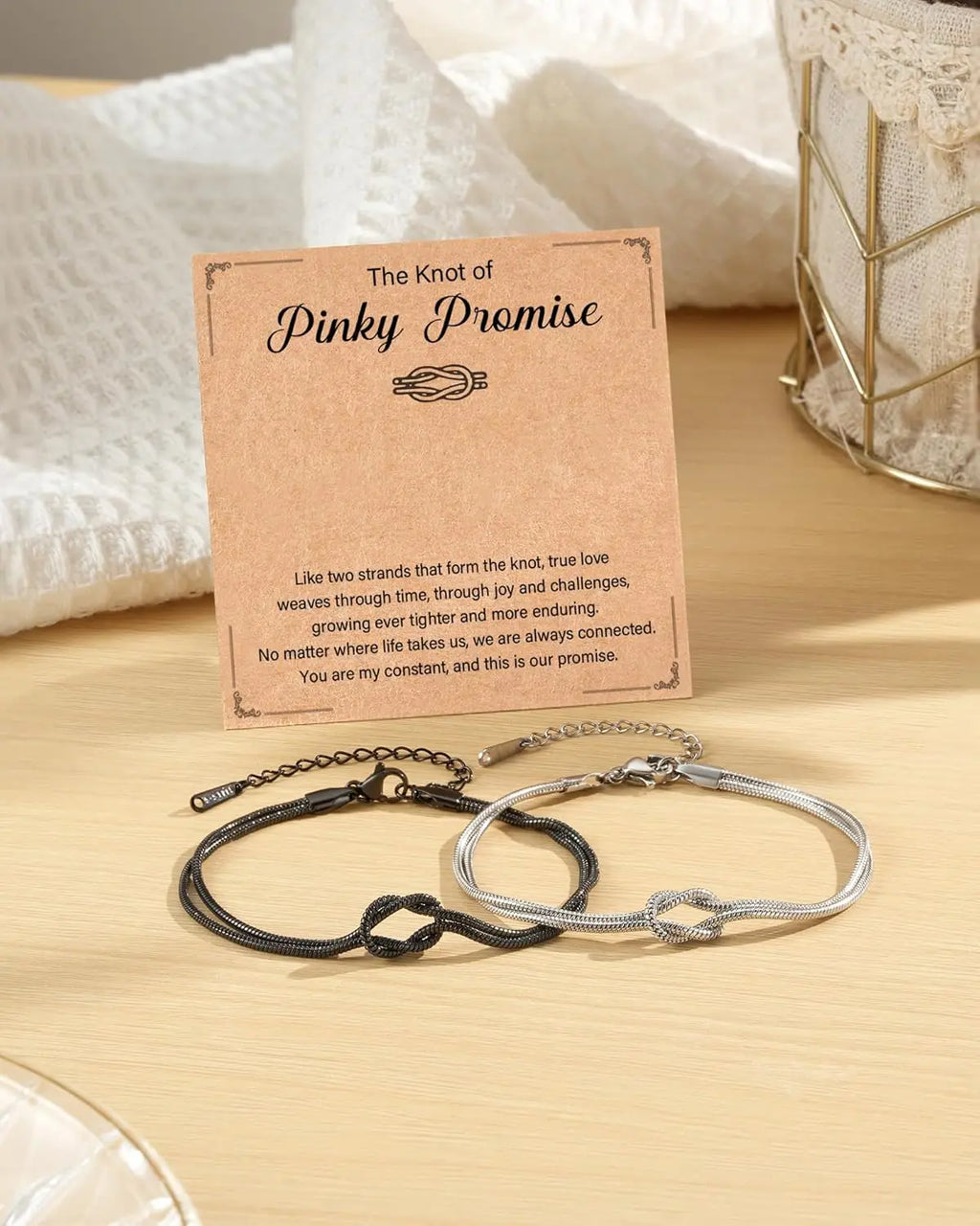 ,,Pinky Promise‘‘ Paar Armband